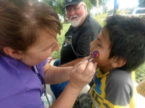 paint face