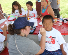 face painting